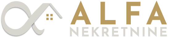 Alfa nekretnine Logo